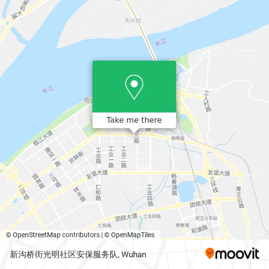新沟桥街光明社区安保服务队 map