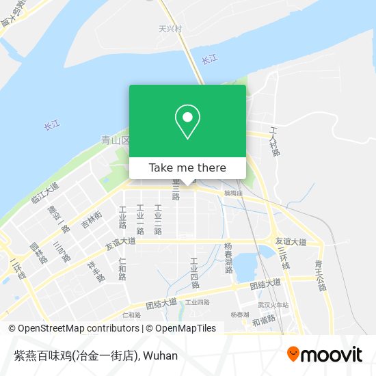 紫燕百味鸡(冶金一街店) map