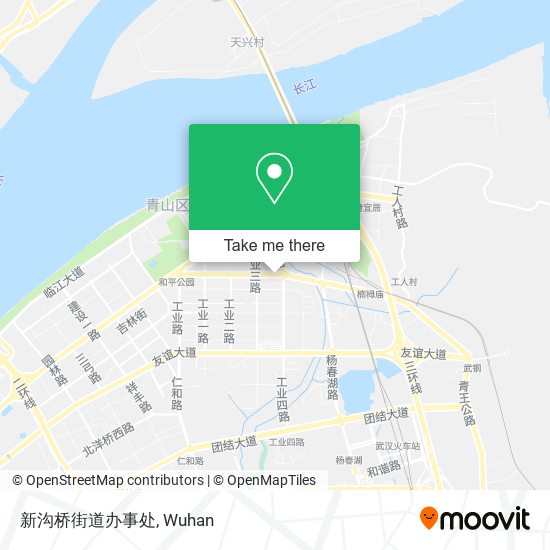 新沟桥街道办事处 map