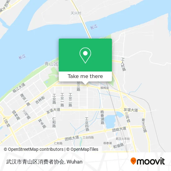 武汉市青山区消费者协会 map