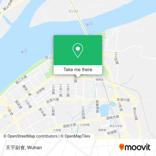 天宇副食 map