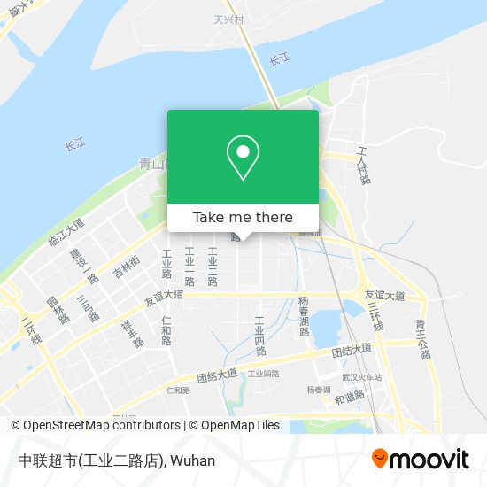 中联超市(工业二路店) map