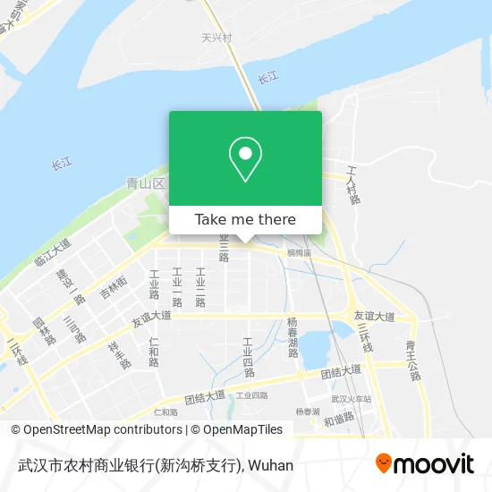 武汉市农村商业银行(新沟桥支行) map