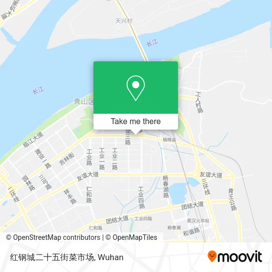 红钢城二十五街菜市场 map