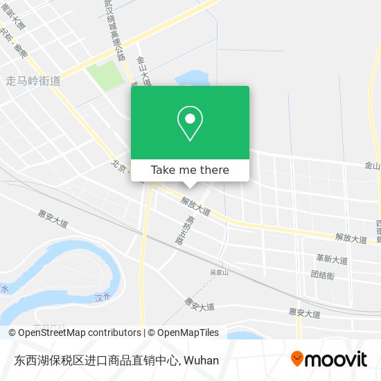 东西湖保税区进口商品直销中心 map