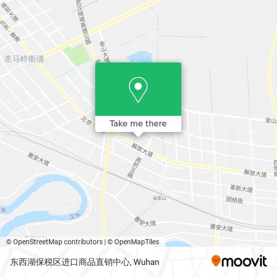 东西湖保税区进口商品直销中心 map