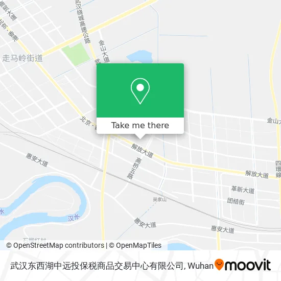 武汉东西湖中远投保税商品交易中心有限公司 map