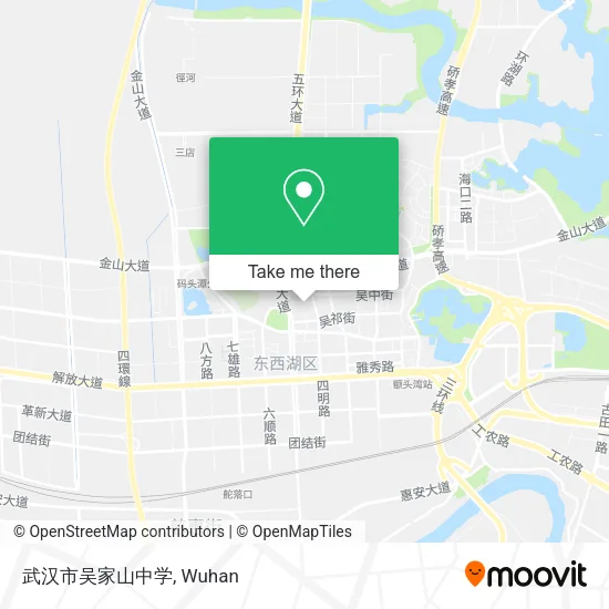 武汉市吴家山中学 map