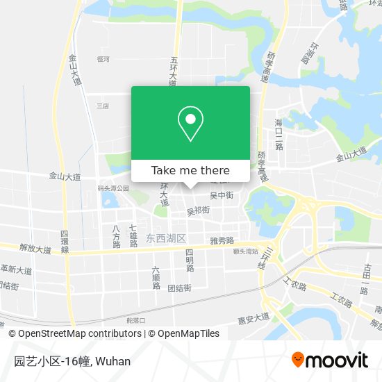园艺小区-16幢 map