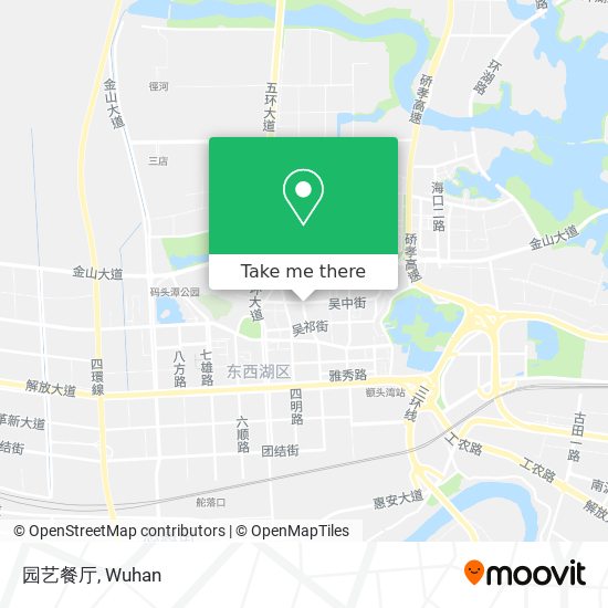 园艺餐厅 map
