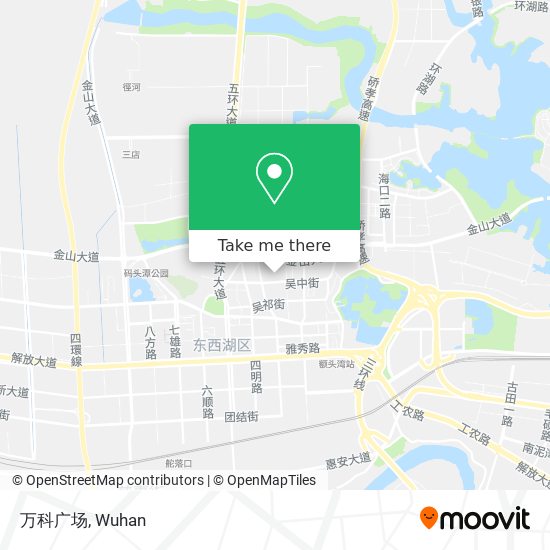万科广场 map