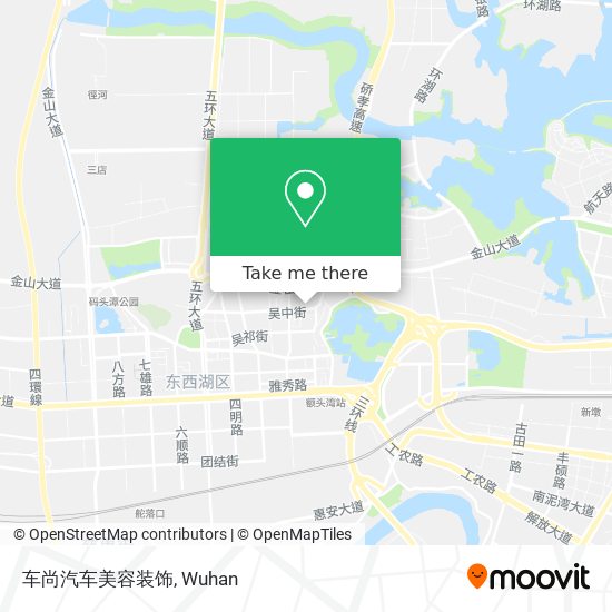 车尚汽车美容装饰 map
