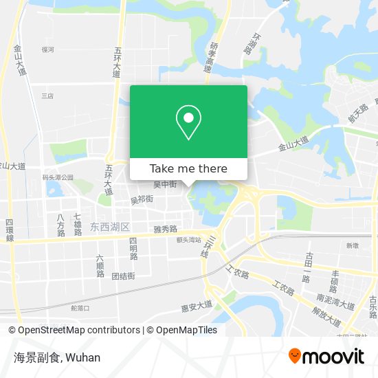 海景副食 map