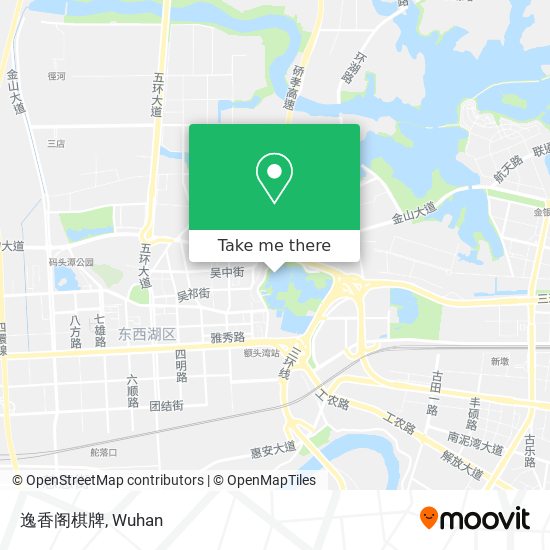 逸香阁棋牌 map