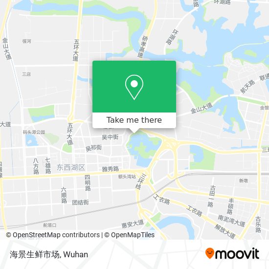 海景生鲜市场 map