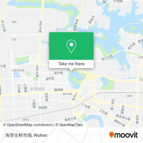 海景生鲜市场 map