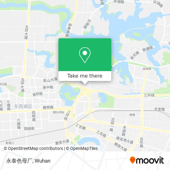 永泰色母厂 map