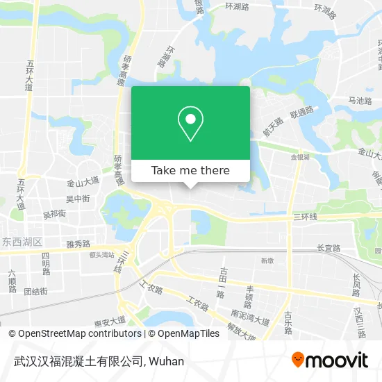 武汉汉福混凝土有限公司 map