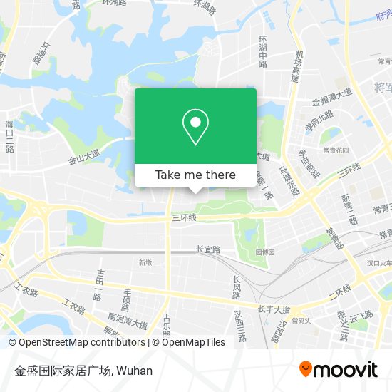 金盛国际家居广场 map