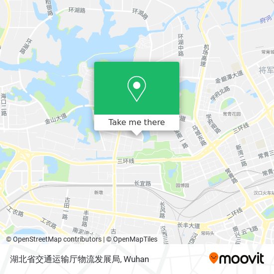 湖北省交通运输厅物流发展局 map