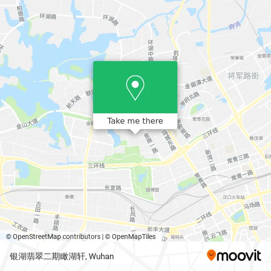 银湖翡翠二期瞰湖轩 map