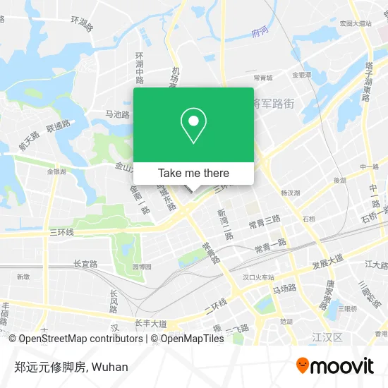郑远元修脚房 map