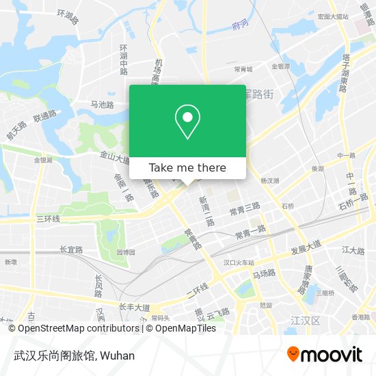 武汉乐尚阁旅馆 map