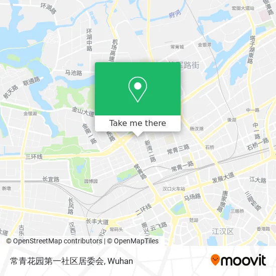 常青花园第一社区居委会 map