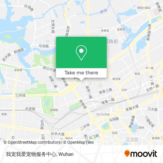 我宠我爱宠物服务中心 map