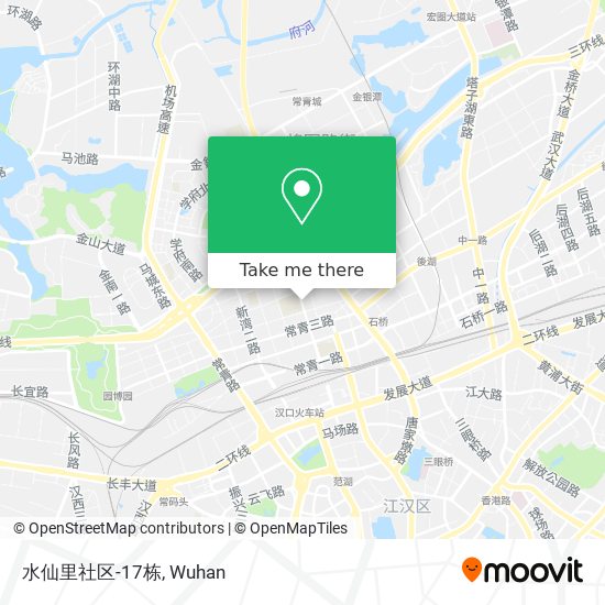 水仙里社区-17栋 map