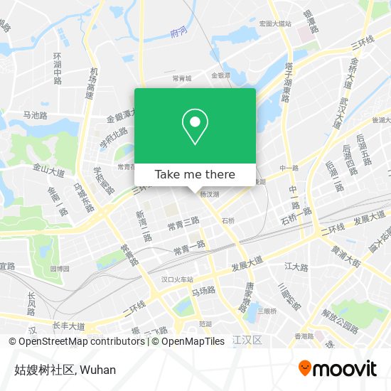 姑嫂树社区 map