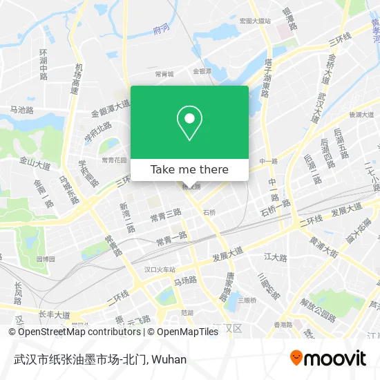 武汉市纸张油墨市场-北门 map