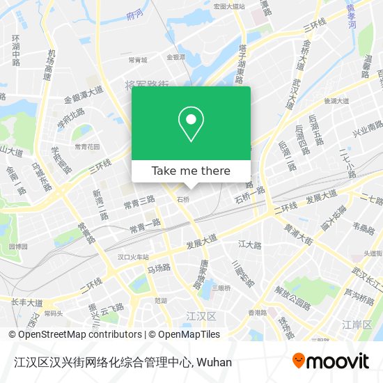 江汉区汉兴街网络化综合管理中心 map