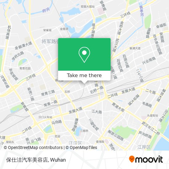 保仕洁汽车美容店 map
