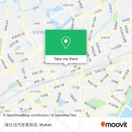 保仕洁汽车美容店 map