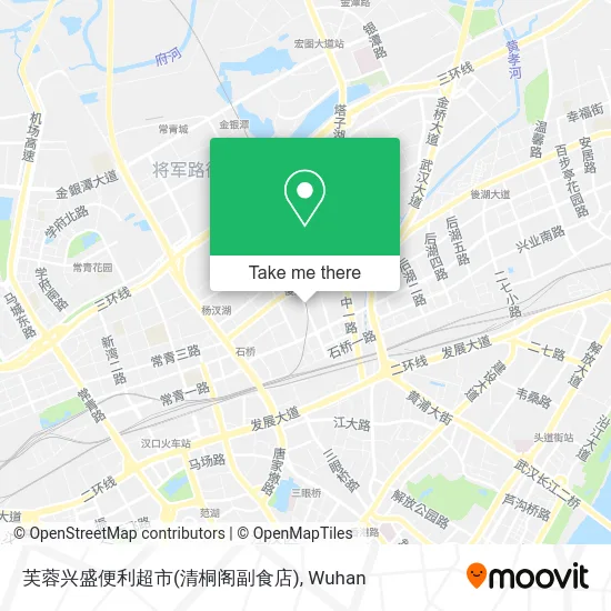 芙蓉兴盛便利超市(清桐阁副食店) map
