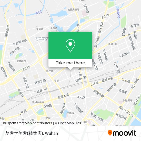 梦发丝美发(精致店) map