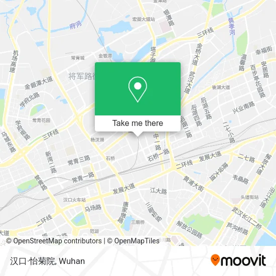 汉口·怡菊院 map