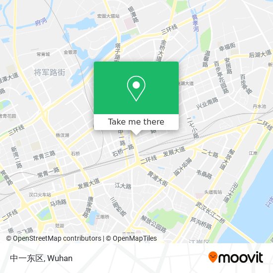 中一东区 map
