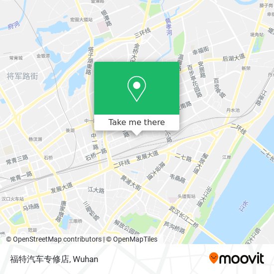 福特汽车专修店 map
