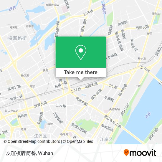 友谊棋牌简餐 map