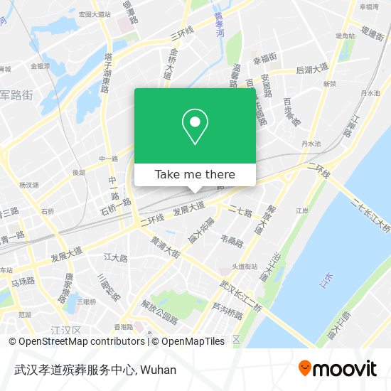 武汉孝道殡葬服务中心 map