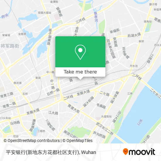 平安银行(新地东方花都社区支行) map