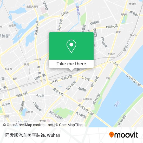 同发顺汽车美容装饰 map