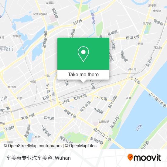 车美惠专业汽车美容 map