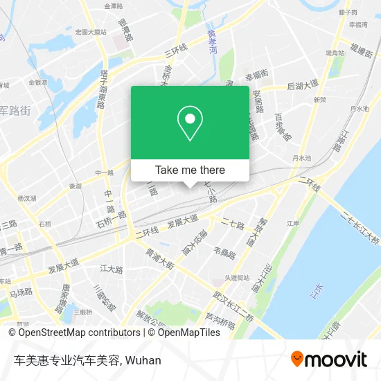 车美惠专业汽车美容 map