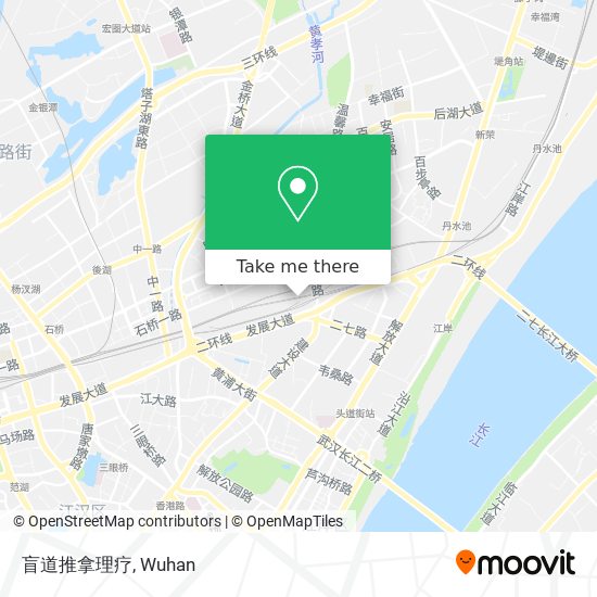 盲道推拿理疗 map
