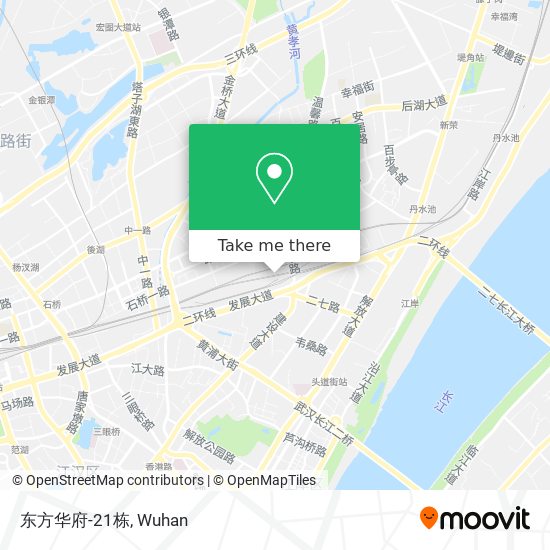 东方华府-21栋 map
