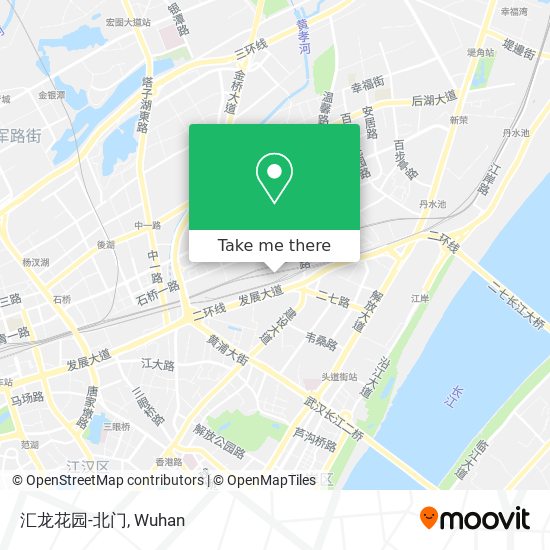 汇龙花园-北门 map