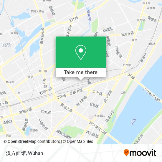 汉方面馆 map